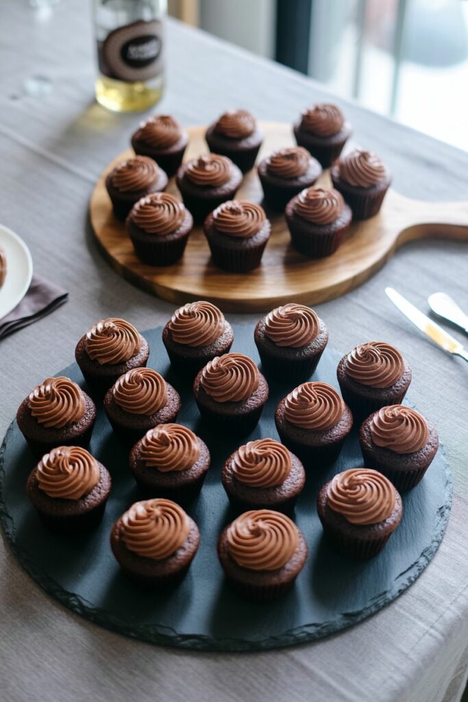 Mini Chocolate Cupcakes