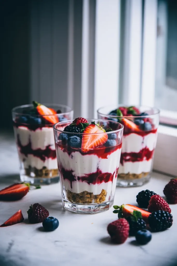 Yogurt & Berry Parfaits