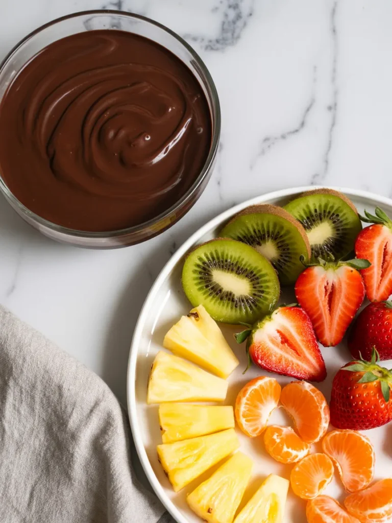 Chocolate-Dipped Fruit