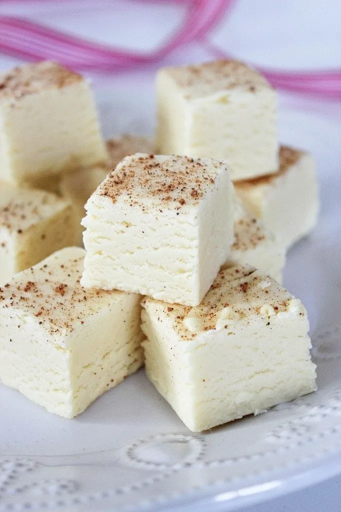 Christmas Cookie Dough Fudge