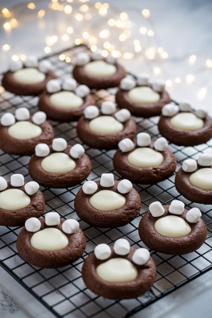 Polar Bear Paw Cookies