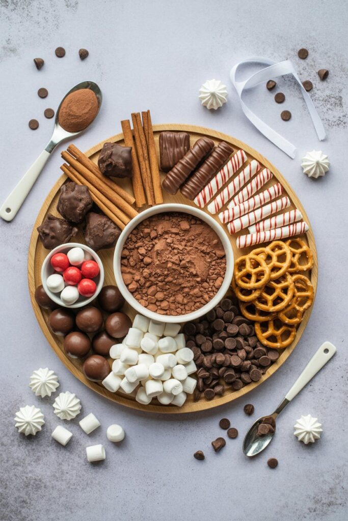 Hot Chocolate Charcuterie Board