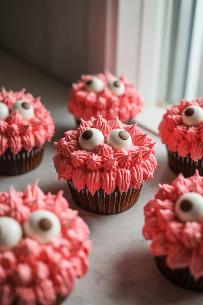 Love Monster Cupcakes