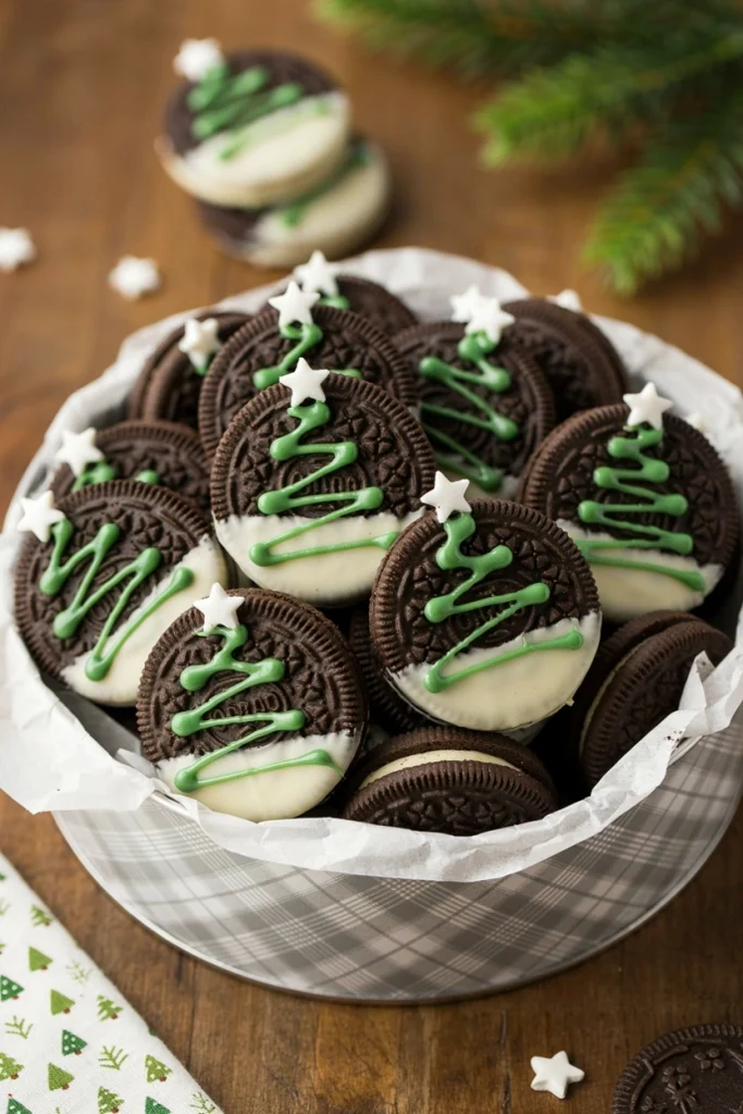  Chocolate-dipped Oreos