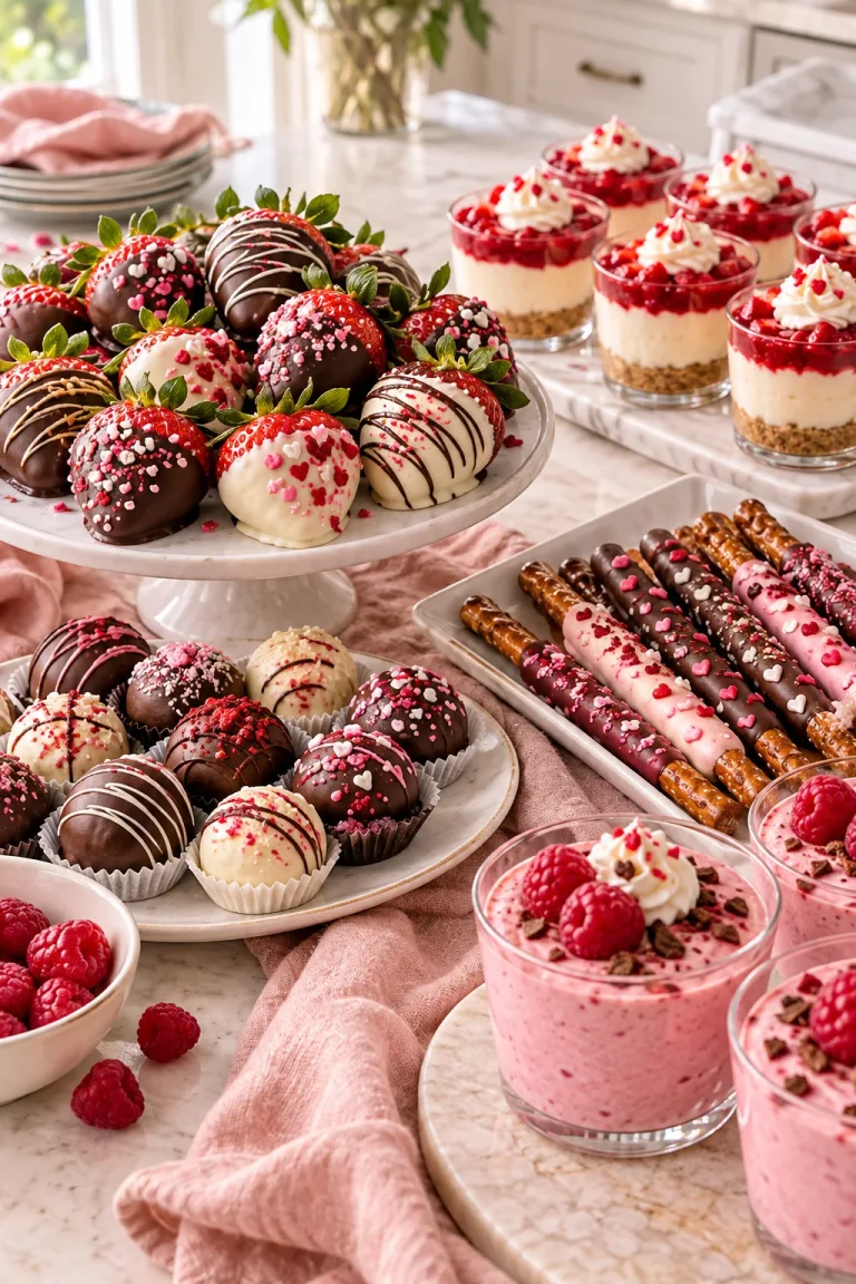 32 No-Bake Valentine’s Day Desserts