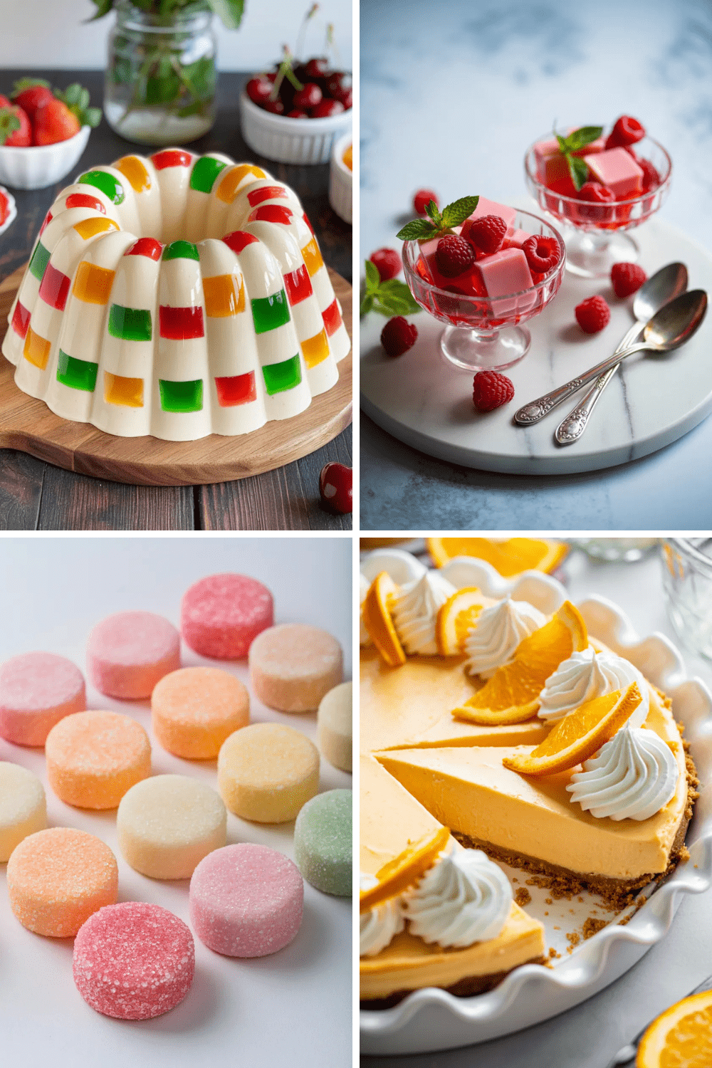 Pretty and Delicious Easter Jello Desserts