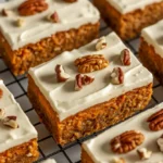 Carrot Cake Blondies with Cream Cheese Frosting