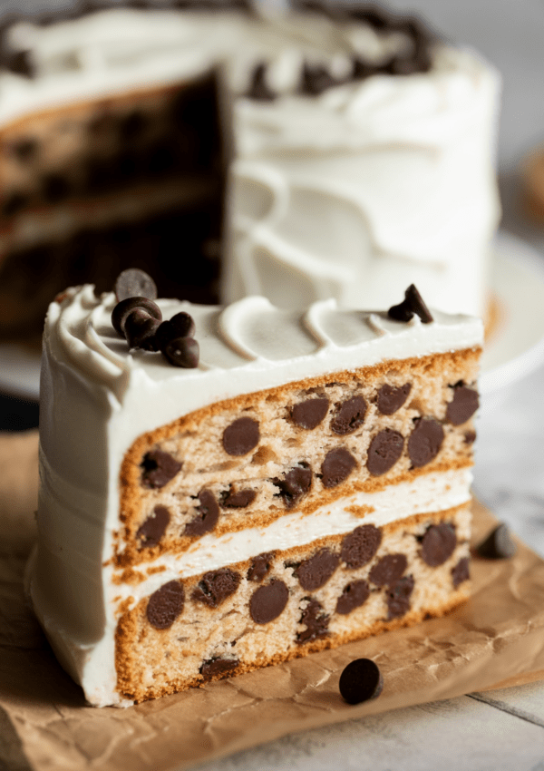Yummy Chocolate Chip Cake Recipe