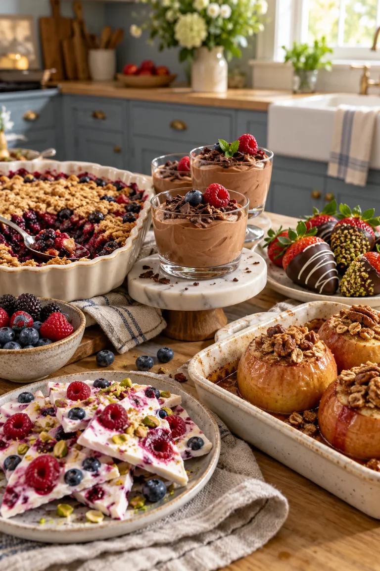 26 Healthy Dessert Recipe Ideas