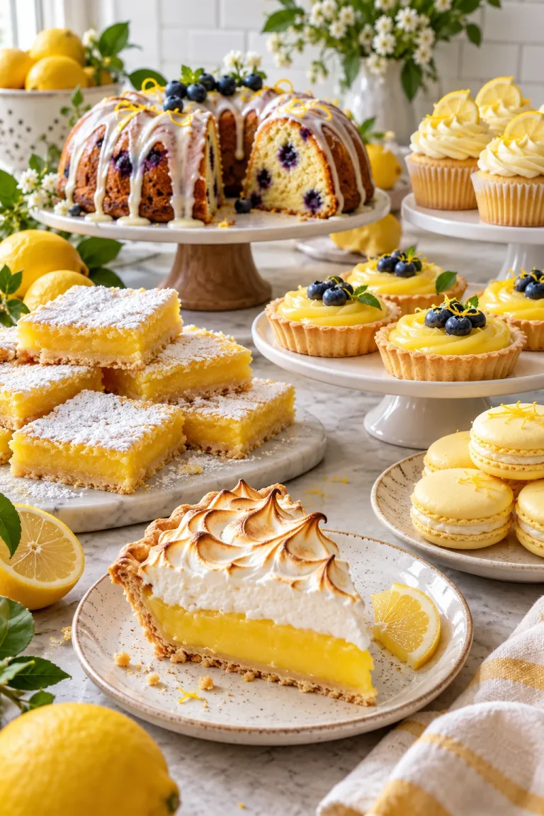 36 Lemon Dessert Recipe Ideas for Every Occasion