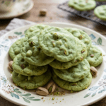 Soft & Chewy Pistachio Pudding Cookies