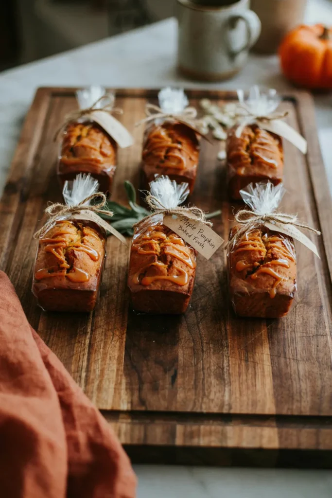 Muffins with a thick, golden streusel topping and visible chunks of apple peeking through the crumb, baked in brown paper liners.