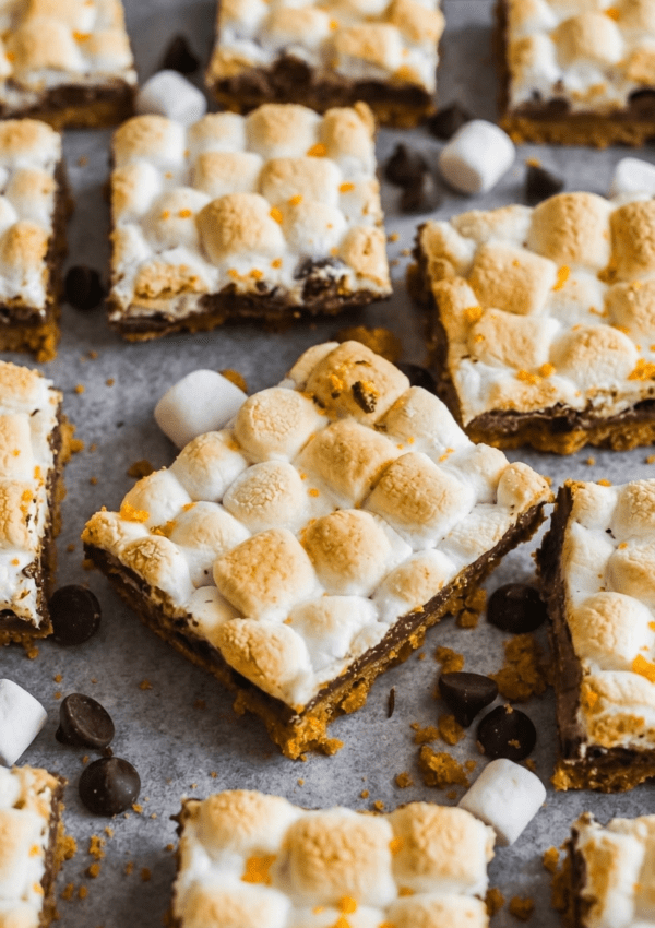 Gooey S’mores Bars Recipe