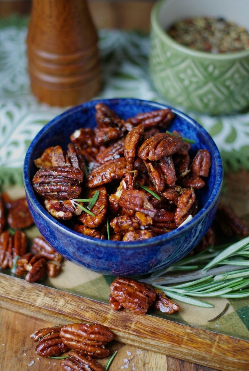 Toasted Rosemary Pecans