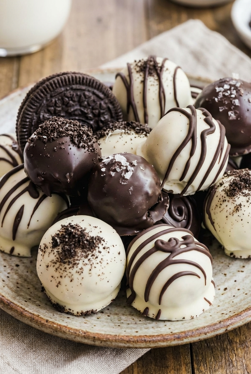 Oreo Cookie Truffles