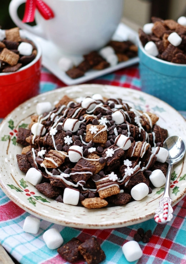 hot chocolate snack mix