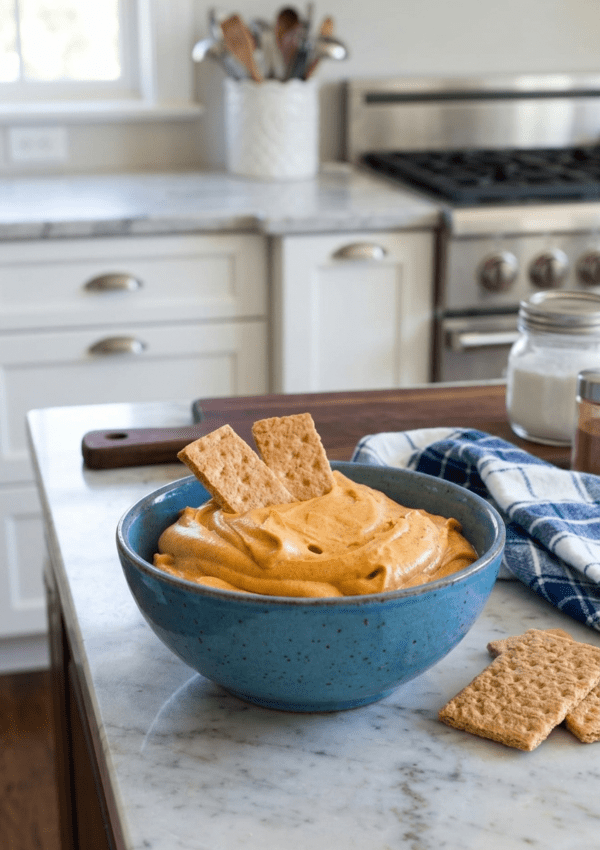 Pumpkin Cheesecake Dip (The Easiest Fall Dessert Everyone Will Ask For)