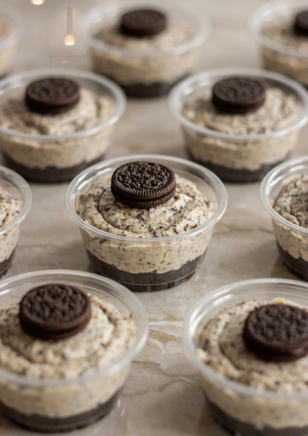Easy Cookies and Cream Dessert Cups