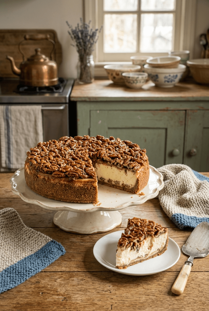 plate-of-pecan-pie-cheesecake-in-cottage_tE24VQTGXpG1nS2xVvsyZQ_EkBWCucBSzmSzpsG44jTqA