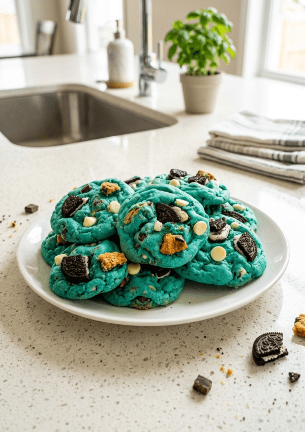 Cookie Monster Cake Mix Cookies (The Easy Blue Treat Everyone Loves)