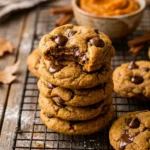 Pumpkin Chocolate Chip Cookies (Soft, Easy, and Freezer-Friendly)