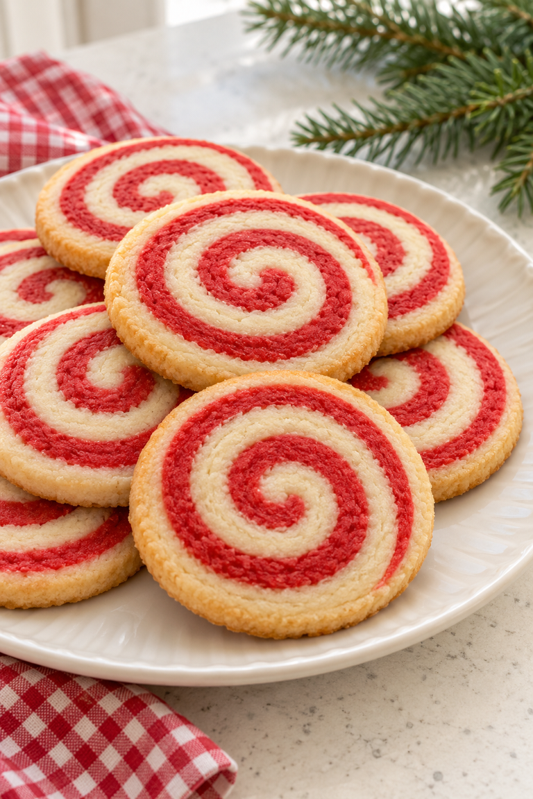 Christmas Pinwheel Cookies