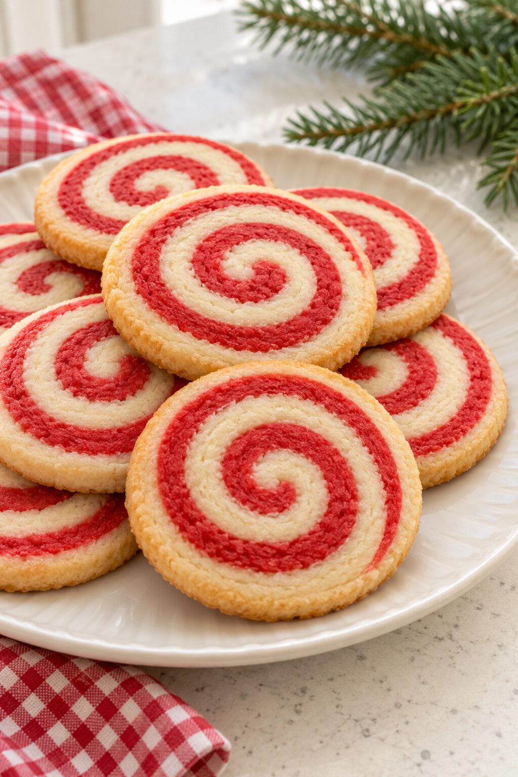 Christmas Pinwheel Cookies