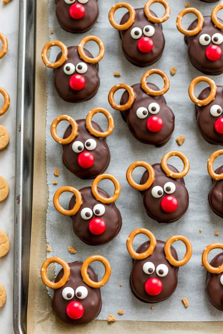 Nutter Butter Reindeer Cookies