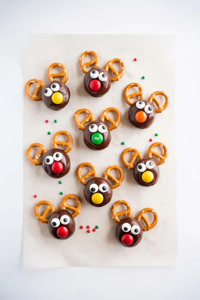 Rolo Pretzel Reindeer