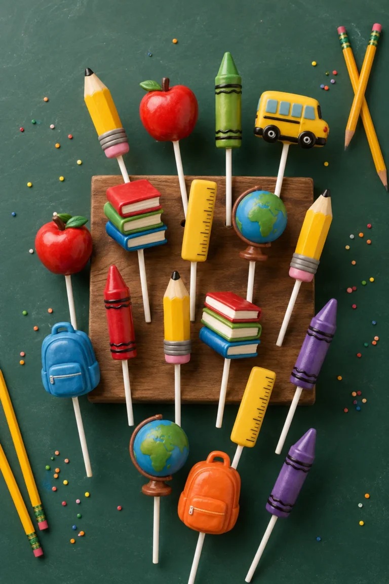 10 Back to School Cake Pops That Make the First Day Feel Special
