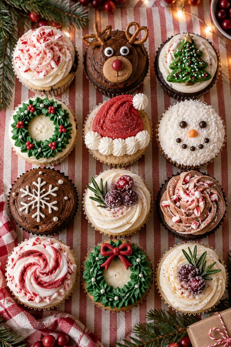 45 Christmas Cupcake Ideas
