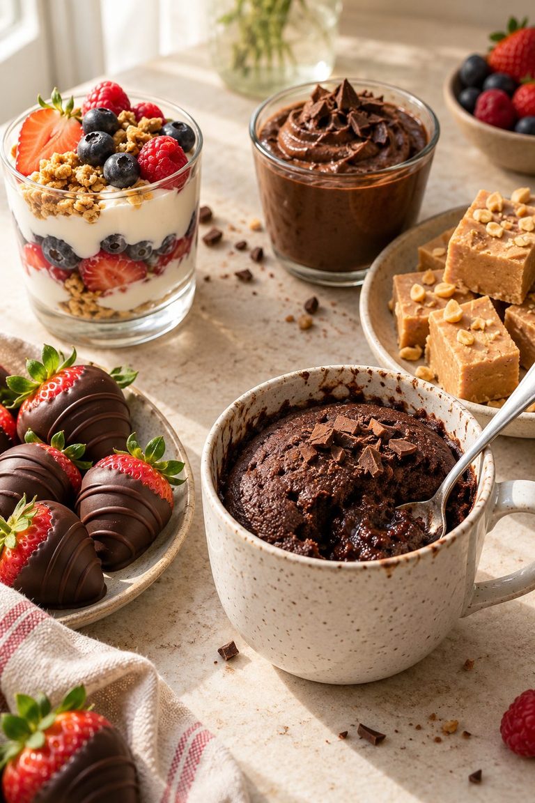 15 Easy 5 Minute Desserts You Can Make Tonight