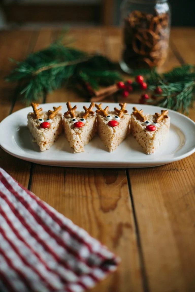 Reindeer Rice Krispie Treats