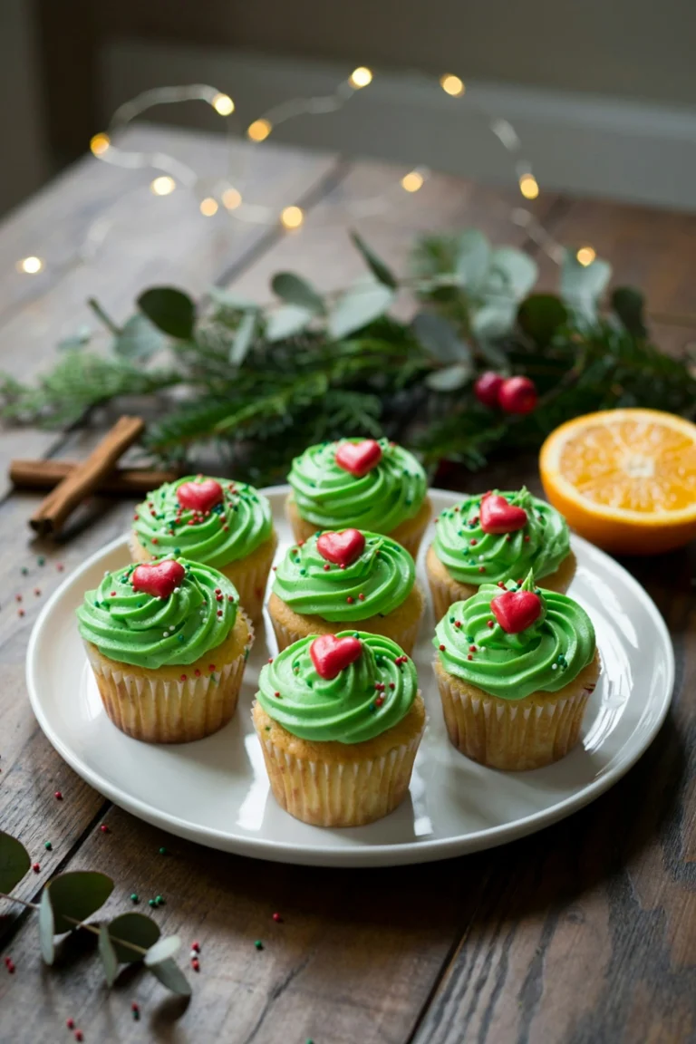 Grinch Cupcakes