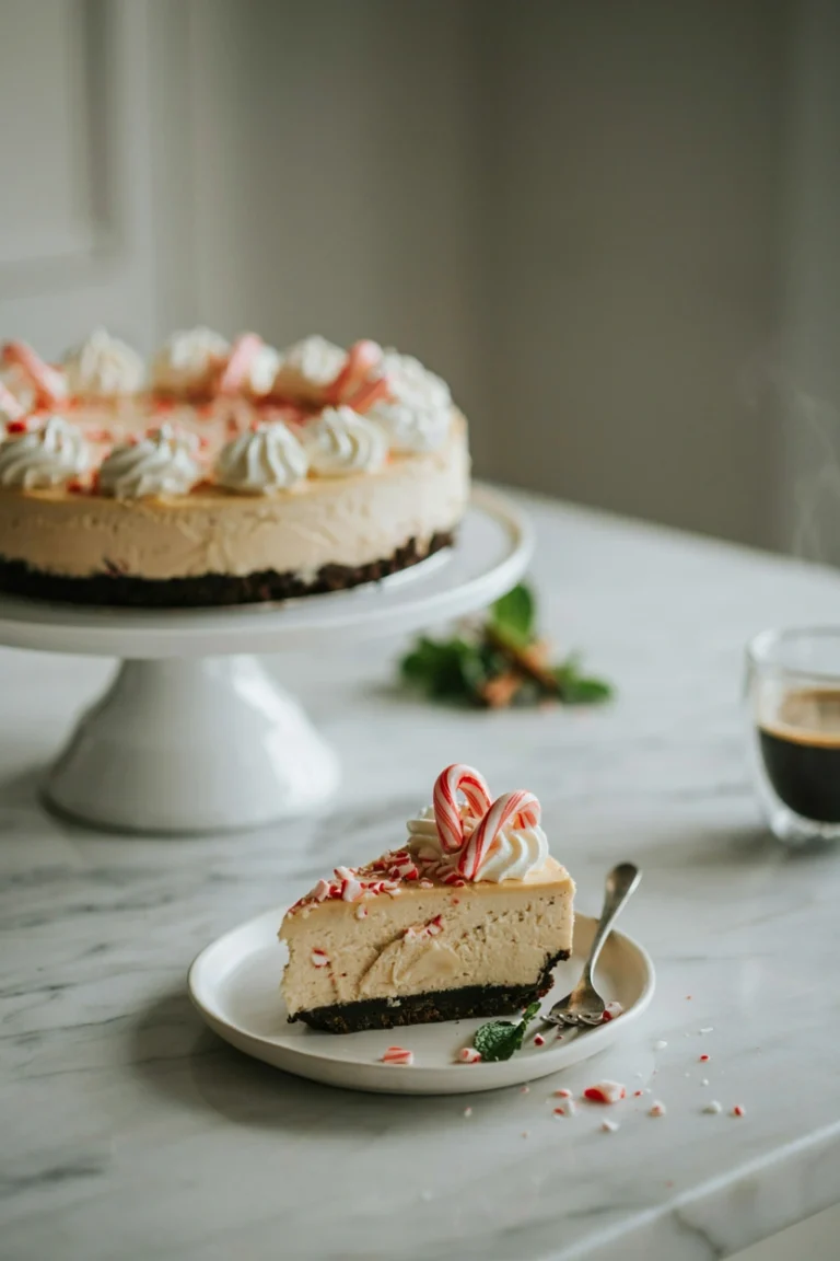 Peppermint Mocha Cheesecake