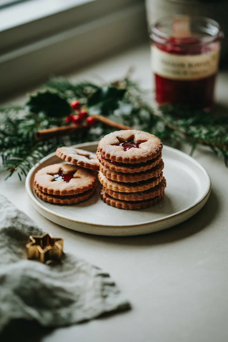 Linzer Christmas Cookies