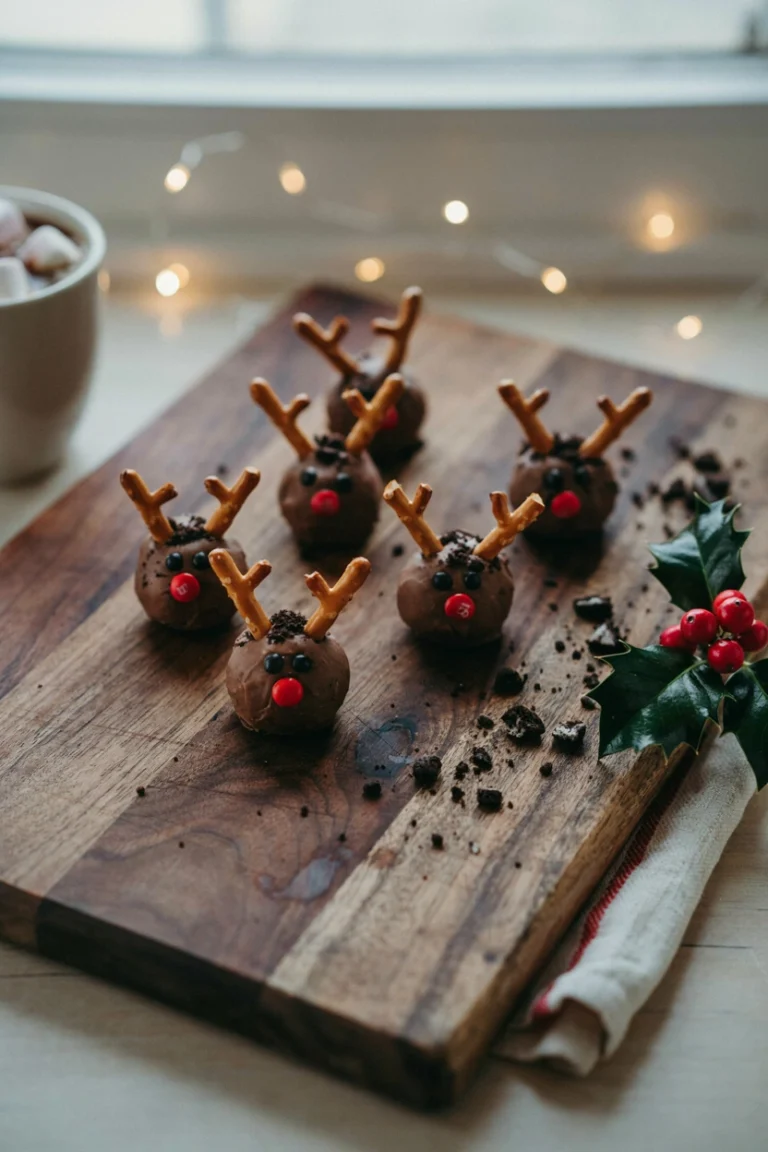 Oreo Reindeer Truffles