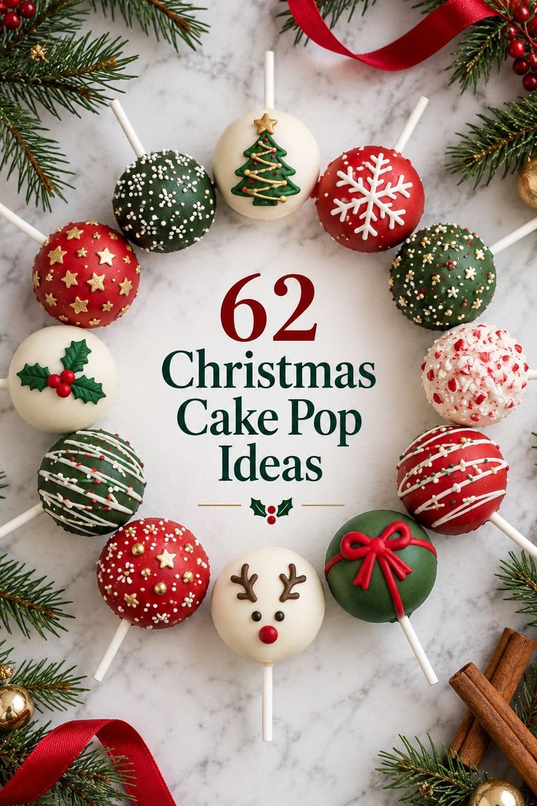 62 Christmas Cake Pop Ideas