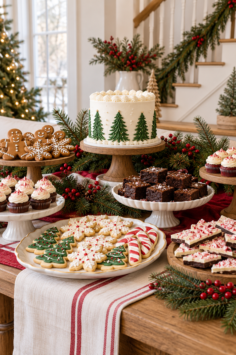 25 Christmas Dessert Table Ideas for a Festive Holiday Party