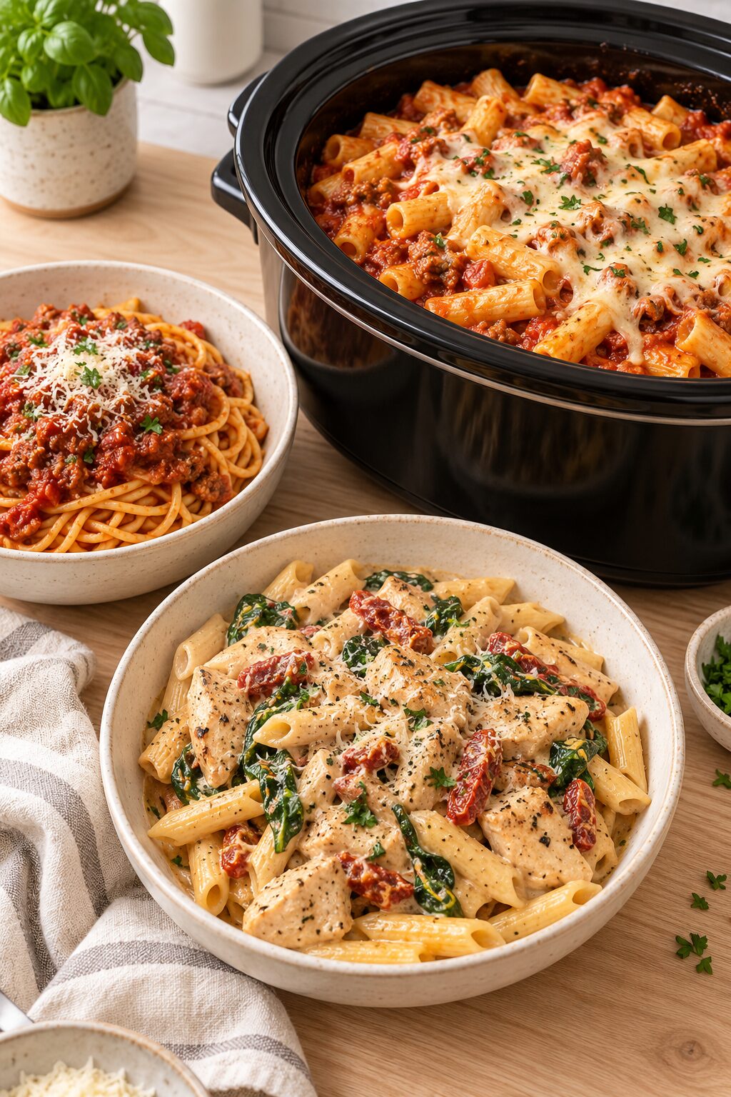 21 Crockpot Pasta Dinner Recipes for Cozy, Easy Meals