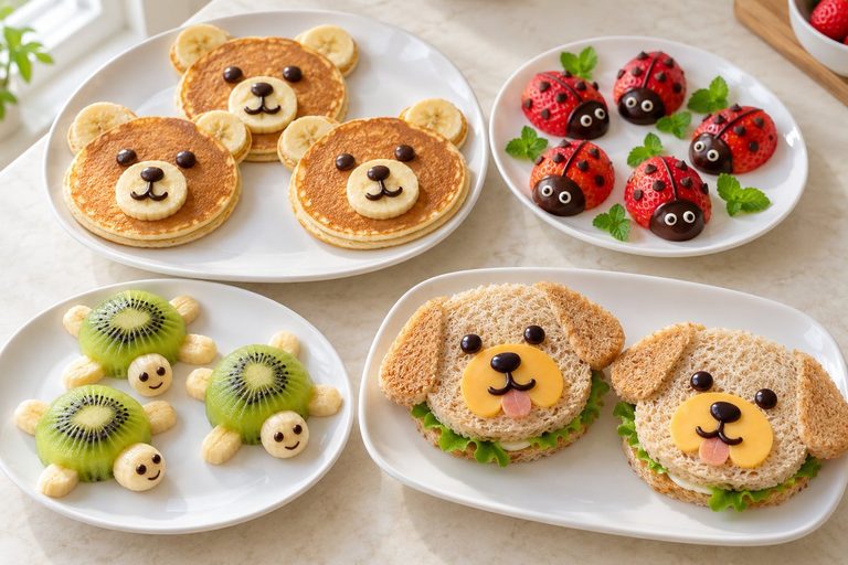 42 Animal Shaped Food Ideas For Kids