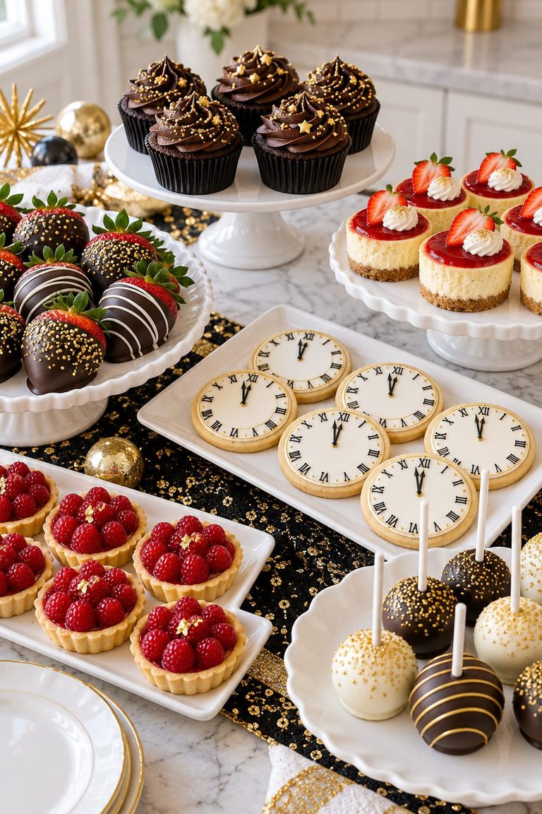 84 Cute New Years Eve Desserts