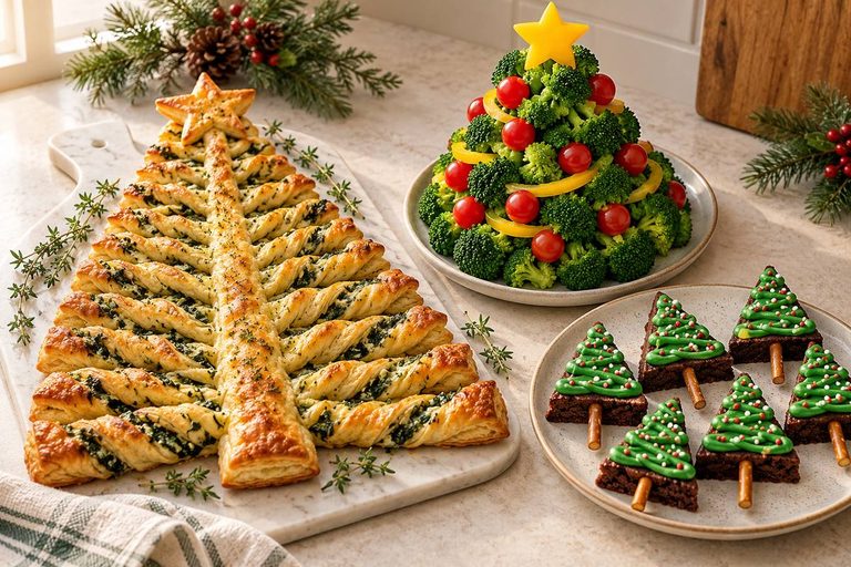25 Christmas Tree Shaped Food Ideas